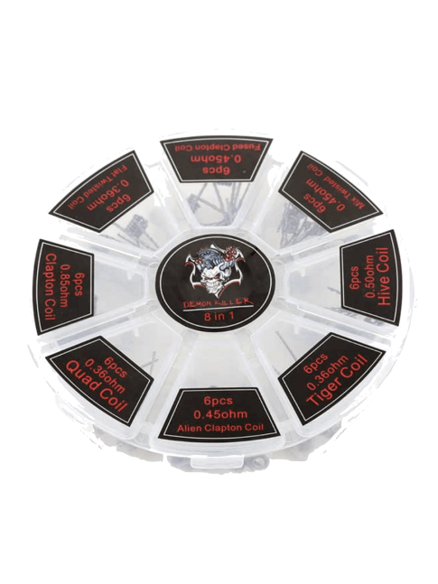 Köp Demon Killer 8 in 1 Coil Kit 48pcs i vape shop i Sverige |
